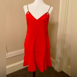 Derek lam 10 crosby red dress